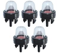 General Snap-in Primer Bulb Pump 188-512 Kit 5Pcs for Stihl Weed Eater McCulloch Craftsman Ryobi MTD Echo Poulan Homelite Gas Saw Parts