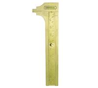General Tools 132ME 3-Inch English and Metric Pocket Sliding Bar Caliper