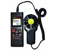 General Tools Medidor de flujo de aire de dos piezas digital con salida RS232 (DCFM8901)