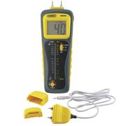 General Tools Medidor de humedad, tipo pin o sin pin, detección profunda con sonda remota (MMD900)