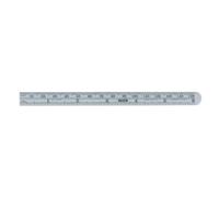 General Tools Regla de acero inoxidable de precisión flexible 311ME 6 con graduación de comparación de mm pulgadas