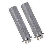 Generic 2 Topes de Ranura Deslizante para Riel Guía de Banco para Perros de 20 Mm, Tope de Orificio para Mesa de Carpintería de Aleación de Aluminio con Acabado Antideslizante y Abrazadera de Riel