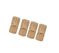 Generic 4 Unids/pack Bisagras Ocultas en Cobre Resistente para Proyectos de Gabinetes de Bricolaje, ángulo de 180°, Carga Máxima 8kg, Elección de Tamaños 10/12/14/16mm (12mm)