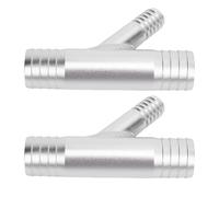 Generic Abrazadera de Manguera en Forma de Y a Prueba de Altas Temperaturas para UTV, Construcción Duradera de Aleación de Aluminio, Mejora de la Gestión de Fluidos para Entusiastas del Todoterreno