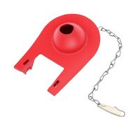 Generic Accesorio Universal de Repuesto para Aleta de Inodoro para Fácil Lavado y Reparación en el Hogar, Construcción de PP de 2-3 Pulgadas, 1 Pieza (rojo)
