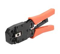 Generic Alicates de Engarce, Herramienta de Engarzado de Cables de Mano Ergonómica de Acero con Alto Contenido de Carbono para Conectores de Telecomunicaciones, 205 Mm de Longitud, 1 Unidad