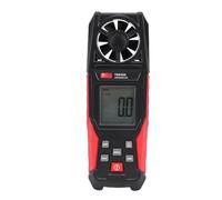 Generic Anemómetro Digital, Pantalla Retroiluminada de Varias Unidades, Medidor de Velocidad del Viento Portátil, Medidor de Temperatura del Viento con Retención de Datos para Navegar, Surf, Drones,