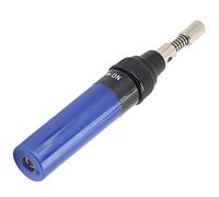 Generic Bolígrafo para Soldador de Gas Butano Recargable, Herramienta Ligera y Portátil para Uso Doméstico y en Taller, Temperatura de 450 ℃, 8ML (Azul profundo)