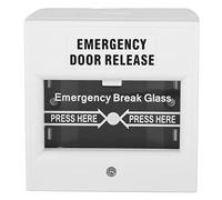Generic Botón de Alarma de Rotura de Vidrio de Emergencia Carcasa de Plástico Duradera para Seguridad del Hogar Panel de Chorro de Botón de Alarma de Incendio para el Hogar, Centro Comercial