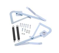 Generic Brazos de Bisagra para Escalera de ático con Resortes, Kit de Repuesto Duradero para Escaleras de ático Mk5, Acero Galvanizado, 2 Unidades