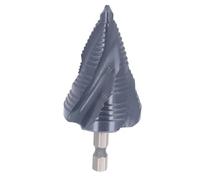 Generic Broca Escalonada M35 Cobalto de 1/4 a 1-3/8 Pulgadas con Ranura en Espiral para Trabajo y Fabricación de Metales con 4 Flautas