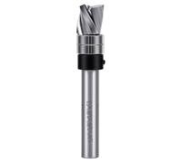 Generic Broca Fresadora de Corte Al Ras con Cojinete Guía para Reducir los Errores de Corte Diámetro de 3/8 pulg. Longitud de de 1/2 pulg. Ideal para Metales No Ferrosos
