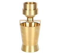 Generic Cabezal de Aspersor de Torre de Hielo para Fuentes, Boquilla de Latón con Columna de Agua Vertical, Enriquecimiento de Oxígeno, Tamaño Ajustable, Tasa de Pulverización de 8,0-13,0 M³/h,