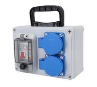 Generic Caja de Distribución de Energía Portátil para Exteriores con Múltiples Protecciones para Fábricas y Almacenes Durable 1 Unidad
