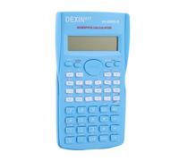 Generic Calculadora Científica Calculadora Científica Multifunción de 12 Dígitos con Pantalla Grande para Estudiantes y Profesionales en la Oficina o la Escuela, Plástico Azul, Diseño Compacto (Azul