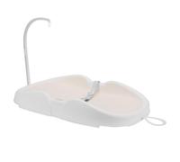 Generic Cambiador de bebé Portátil, Innovadora Estación de Guardería para Baño y de Pañales, Material Respetuoso con la Piel para Uso Doméstico, 28.74 X 16.14 Pulgadas (Beige)