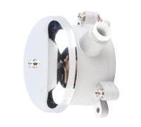 Generic Campana de Alarma contra Incendios, Timbre Eléctrico Multifunción con Sonido Fuerte y Claro para Entornos Explosivos, Aleación de Aluminio, 1 Unidad (24V)