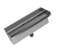 Generic Caño de Cascada de Aliviadero de Acero Inoxidable 304 para Fuente Exterior, Gran Apertura, para Paisaje de Piscina, 1 Unidad (400MM)