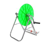 Generic Carro Porta Enrollable Enrollador de Mangueras con Capacidad para Almacenamiento de Tubos Base Sólida Y Portátil Adecuado para Tarea, con Disco