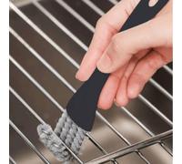 Generic Cepillo De Limpieza De Rejilla Para Barbacoa Multifuncional Para Cocina Fregadero Esquina Muerta Ventilador De Escape Color Negro