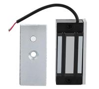 Generic Cerradura de Puerta Magnética Electrónica Cerradura de Encendido de 60 Kg Electromagnética Duradera para Uso en la Oficina y el Hogar con Construcción de Aleación de Aluminio