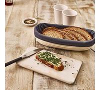 Generic Cesta para Fermentación de Pan de Ratán Cestas de Mimbre de Masa Larga Cesta para Hornear de Ratán para Prueba de Fermentación con Natural No Tóxico para Pa (a)