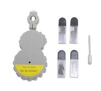 Generic Cinta Métrica Giratoria para Herramienta de Dibujo Precisa con Escala Doble para Carpintería Plástico ABS Compacto de 6.56 Pies