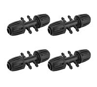 Generic Conector Reductor de Púas Tubo de 16 Mm a Adaptador de Manguera 4/7 Juego de 10 Piezas Accesorios de Riego de Ajuste a Presión con POM de para Jardín Granja C