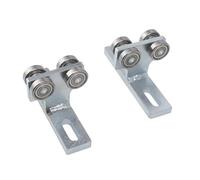 Generic Conjunto de Carro de Rodillos de Elevación Rueda Silenciosa para Canal de Puntal, Conjunto de Carro de Carga de Servicio Pesado, Cojinete de Acero de Aleación Tipo T, Canal de Puntal Más