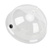 Generic Cubierta de Cúpula para Fumar, Tapa Transparente de Goma de Plástico para Platos, Cuencos y Vasos, con Puerto de Goma para Infusor de Fumar, Ideal para Cócteles, Alimentos, Bebidas,