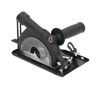 Generic Cubierta Protectora Ajustable para Amoladora Angular de 100-125 Mm, con ángulo de 0-45 Grados y Profundidad de Corte de 0-40 Mm para Protección contra el Polvo y Prevención de (Conjunto 2)