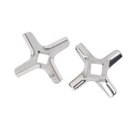 Generic Cuchilla Versátil para Picadora de Carne, Corte Eficiente de Acero Inoxidable para Picar Carne y Picar, 2 uds.