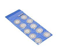 Generic Disco de Corte con Varilla de 10 Uds., Muela Redonda de 60Mm para Herramientas que Corta Madera, Metal, Piedra, Vidrio y Plástico (40mm)