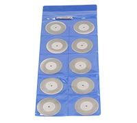 Generic Disco de Corte con Varilla de 10 Uds., Muela Redonda de 60Mm para Herramientas que Corta Madera, Metal, Piedra, Vidrio y Plástico (50MM)