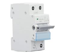 Generic Disyuntor de CC de Doble Potencia 125A 230V Interruptor Aislador Confiable para Sistemas Solares y de Red Resistencia de Alta Corriente 1 Unidad