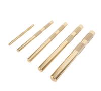 Generic Drift Punch Tool Construcción de Latón Moleteado Juego de 5 Piezas para Reparación de Automóviles y Gasolina de 1/4 Pulgadas a 3/4 Pulgadas