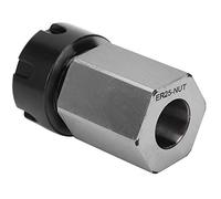 Generic ER Hex Collet Portaherramientas de Torno CNC Portabrocas de Alta Resistencia para una Operación Conveniente y Rápida Acero Al Carbono Plateado ER32UM para Máquinas CNC (ER25)