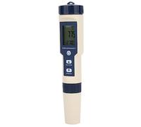 Generic EZ-9909 Probador de Calidad del Agua 5 en 1 Medidor EC de Salinidad PH TDS de Alta Precisión para Acuarios e Hidroponía