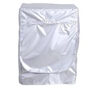 Generic Funda Plateada para Lavadora, Protección Solar Impermeable para Lavadora y Secadora de Carga Frontal con Excelente Durabilidad