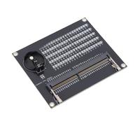 Generic Herramienta de Prueba de RAM DDR4, Indicador LED, Analizador de Diagnóstico Portátil para Memoria de Ordenador Portátil, Detección Rápida de Fallos