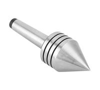 Generic Herramienta de Torneado de Torno de Madera y Metal, Centro de Contrapunto con Rodamiento Vivo de Servicio Mt2 para Carpintería de Carga Media