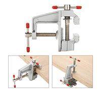 Generic Hobby Vise - Abrazadera Pequeña de Aleación de Aluminio con Mandíbula Ajustable para Fabricantes de Modelos, Reparación de Joyas en Madera