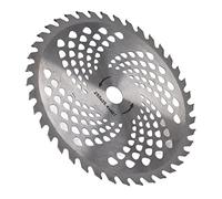 Generic Hoja de Sierra Desbrozadora 40T, Cortacésped de 255mm, Disco Recortador de Césped con Acero de Alta Velocidad para Cultivos Agrícolas de Jardín