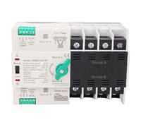 Generic Interruptor de Alimentación de Emergencia de Doble Potencia Interruptor de Transferencia Automática 4P 400V 125A para Aplicaciones Industriales y de Centros Comerciales Material de PC