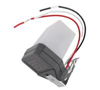 Generic Interruptor de Control de Foto de Luz de Calle Confiable Resistente a la Intemperie nergética Sensor de Fotocélula de Encendido Automático para Luces LED Al Aire Libre Luces de