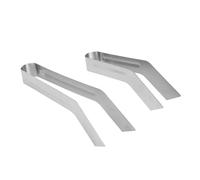 Generic Juego de 2 Pinzas para Trasplantar Plantas de Acero Inoxidable para una Fácil Eliminación de Raíces en Jardinería, Duraderas y Resistentes Al óxido