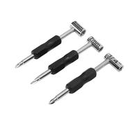 Generic Juego de 3 Piezas de Herramientas de Varilla de Armadura de Guitarra con Llave Hexagonal, Calidad Superior, para Músicos y Luthiers