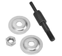 Generic Juego de Adaptadores de Eje de Taladro, Kit de Herramientas de Varilla de Conversión Resistente y Duradero para Instalación de Muelas Abrasivas, Adecuado para Varios Tamaños, Acero (#1)