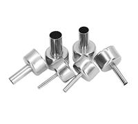 Generic Juego de Boquillas para Pistola de Calor, 6 uds., Accesorios de Aire Caliente de Acero Inoxidable para Soldar y Soldar de 3mm a 12mm