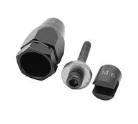 Generic Juego de Cabezales de Remachadora Neumática M5 M6 M8 M10, Cabezales de Tuerca de Remache Duraderos de Primera Calidad para Pistola Remachadora Neumática, 4 Tamaños Incluidos (#4)